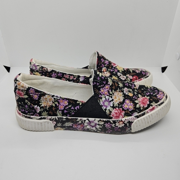 Very G floral slip on sneakers size 7 - Picture 1 of 11